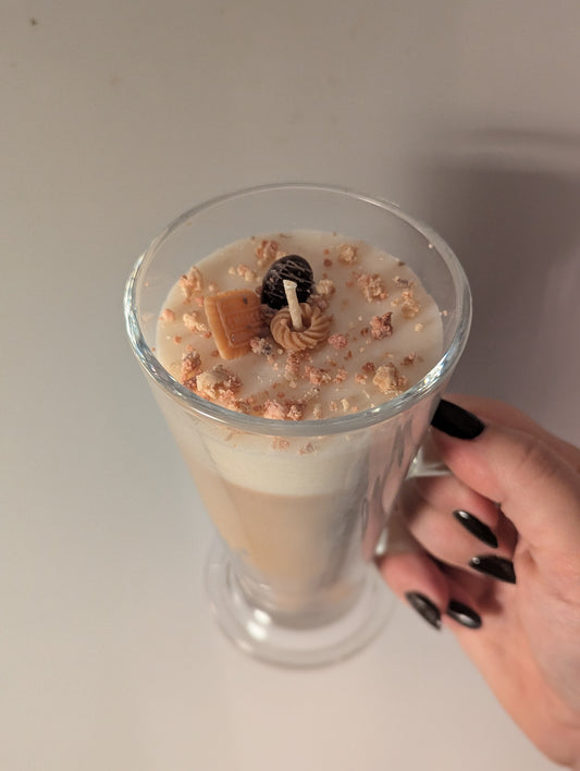 Latte Love Candle